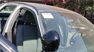 Ford Crown Victoria Police Interceptor roof weather strip seal installation