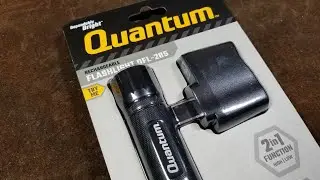 Harbor Freight Quantum Li-Ion Flashlight Review
