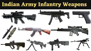 Indian Army Infantry Weapons.
