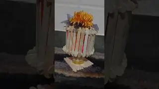 Night Lamp। Lamp making easy ideas। Lamp making with ice cream stick। icecream stick craft।
