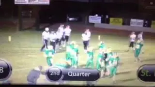 Brock Waters Fumble Recovery - St Francis vs Hodgeman County 11/3/15