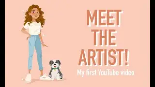 MEET THE ARTIST!✨ |speedpaint| My 1st Youtube video!