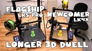 Das Duell: Longer LK4x vs. LK5 pro 3D Drucker
