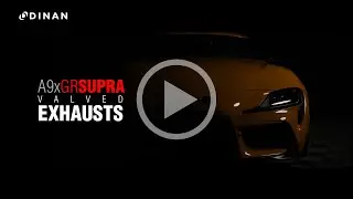 Dinan A9x GR Supra Valved Exhaust Systems - Sound Clip