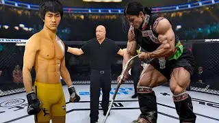 PS5 | Bruce Lee vs. Asian Cyborg Shepherd [EA Sport UFC 4]🥊