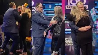 La reacci&oacute;n de Barassi al ver a La Pipi, su mujer y su mam&aacute; en medio del programa  #shorts