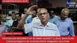 😳 MES ROAD, A' TRAFFIC NIGHTMARE ',RESIDENTS says' STOP' 🛑WATCH WHY?  ZUARINAGAR RESIDENTS #sancoale