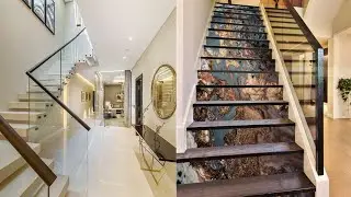 Top 50 Modern Stair Tiles Design Ideas 2023|Luxury Home Stairs designs@moderndecor-7