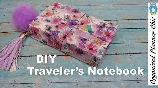 DIY Traveler's Notebook | Reuse Cardboard | Duct Tape Craft | Channel Updates