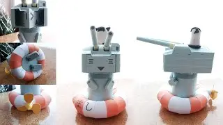 Papercraft Rensouhou-chan (Shimakaze)