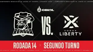 CBLOL 2021: 2&ordf; Etapa - Fase de Pontos | RENSGA x VORAX Liberty (2&ordm; Turno)