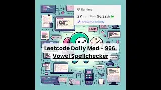 966. Vowel Spellchecker [Easy] | Leetcode Daily | 9-13-25
