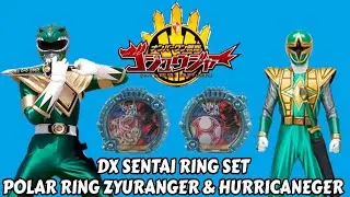 DX Sentai Ring Set Polar Ring Zyuranger & Hurricaneger Review - No. 1 Sentai Gozyuger