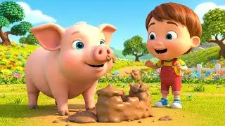 Baby Pig&rsquo;s Tiny Mud Castle Adventure 🐷 | Nursery Rhymes for Kids & Baby Songs