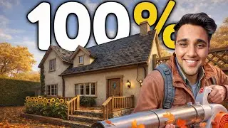 We Cleaned 100,000,00 Leaves - leaf it alone | #casetoo #technogamerz #trending 
