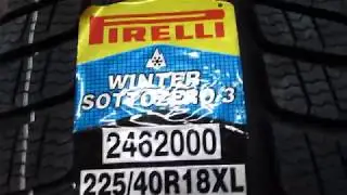 ОБЗОР ЗИМНИХ ШИН PIRELLI WINTER SOTTOZERO 3 RSC (RUN FLAT)