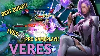 Veres Interstellar Council Skin Best Build and Pro Gameplay | AoV | RoV | Li&ecirc;n Qu&acirc;n Mobile | CoT ||