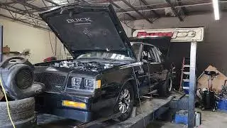 LS swapped Buick Grand National dyno