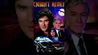 Iconic, popular tv series with talking car, Kitt. #Knight Rider#David Hasselholf#Kitt#tvseries