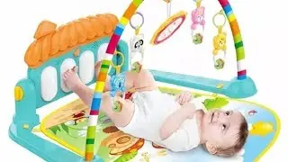 🧸 Best Baby Toys 2024 | Kick & Play Piano Gym, Rattles, & Water Mat | Newborn Sensory Play 🎶