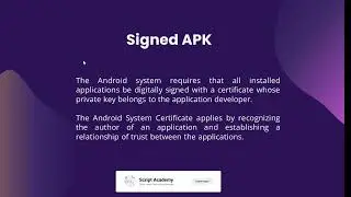 Flutter APK and its Types || signed apk || unsigned apk | flutter tutorial in Hindi/Urdu