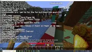 Minecraft Boat Racing on PureVanilla Server