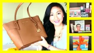 HUGE GIVEAWAY! MICHAEL KORS BAG & MAKEUP!