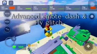 Emote mid-air & Fly glitch on mobile | Evade Tutorial