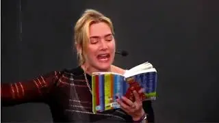 Kate Winslet reading Mr Gum and the Power Crystals at the Port Eliot Festival, Cornwall l 2011