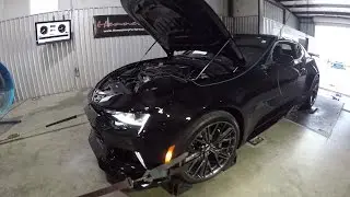 632 Rear Wheel HP & 650 Rear Wheel Torque 2017 ZL1 Camaro Dyno Testing