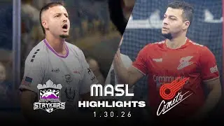 &laquo;Эмпайр Страйкерс&raquo; против &laquo;Канзас-Сити Кометс&raquo; &mdash; 30.01.2026 &mdash; Обзор матча MASL 25/26