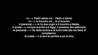 3  PRONOMI DIRETTI