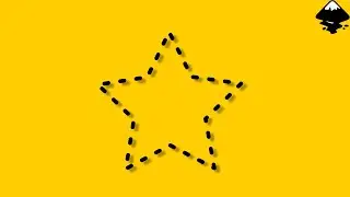 How to create dashed outlines in Inkscape