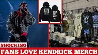 Kendrick Lamar just shocked the culture by dropping Tour merch online. INTERNET is already in chaos.