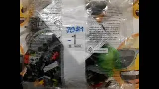 LEGO ALIEN CONQUEST 7051 ALIEN MOTORBIKE
