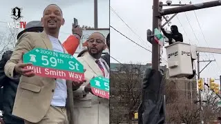 Will Smith Gets A Street Named After Him In His Hometown Of West Philadelphia! 🙏🏾