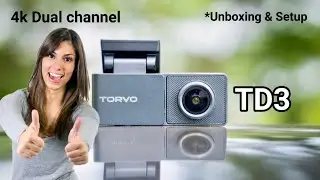 Unboxing and setting up your Torvo TD3 Dash Cam