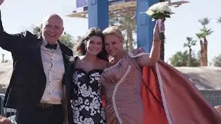 MarryMeVegas - Catalin und Fahrije heiraten am Las Vegas Sign