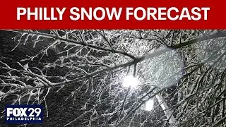 LIVE 🔴 Philadelphia snow forecast update | FOX Weather Philly