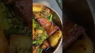 Bodo traditional food pork curry #shorts #pork #food #trending #traditionalfood