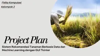 Sistem Rekomendasi Tanaman Berbasis Data dengan GUI Tkinter: Industry, Innovation and Infrastructure