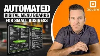 Digital Menu Boards with Square POS for Small Business