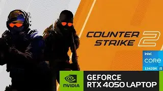 Counter-Strike 2 Benchmark on Intel i5-13420H RTX 4050 Laptop | Lenovo LOQ 15 IRH8 8HID