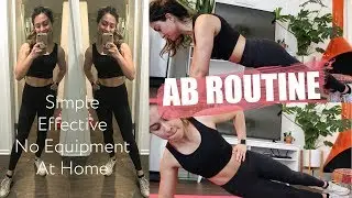 AT HOME AB ROUTINE: Simple and Effective Ab Exercises with No Equipment