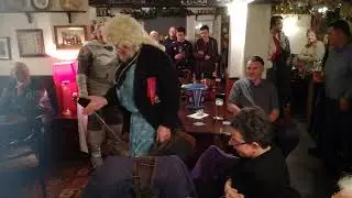 The Seven Champions Mummers Play (part of) 2017 - Ye Olde George Inn, Shoreham Kent