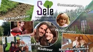Selbstversorgung mit dem SELE Projekt - R&uuml;ckblick 2019 &uuml;ber Tiny House Bau und Permakultur! 🌽