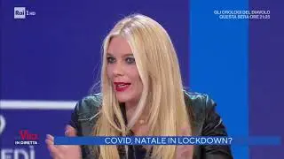 Eleonora Daniele, Francesca Fagnani e Francesco Giorgino - La Vita in Diretta 10/11/2020