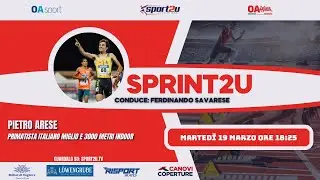 Pietro Arese: primatista italiano miglio e 3000 metri indoor a Sprint2u 19.03.2024