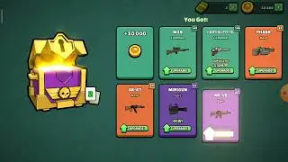 Black Ops crate opening in mini militia