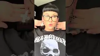 Arka Shop Try On Gothic Cross Ear Hangers #arka #earweights #goth